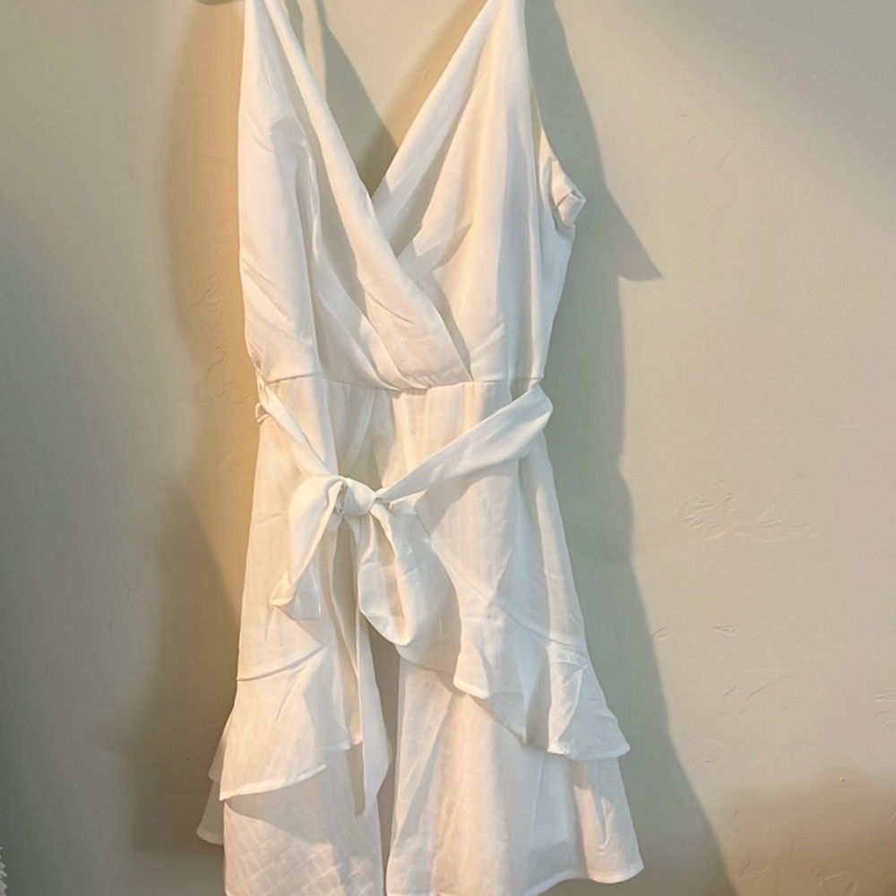 2 White Mini Dresses - image 7